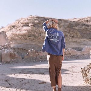 For Bee_Hippie💙 Bellebird Embroidered Jacket 💙